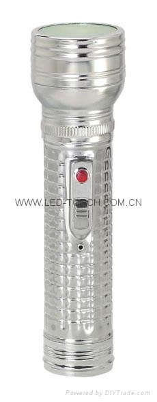 LED Metal/Steel Flashlight/Torch FT2DE9  4