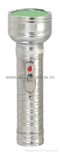 LED Metal/Steel Flashlight/Torch FT2DE10 2