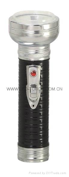 LED金屬/鐵質黑色手電筒 FT2DE8B 2