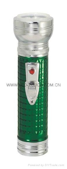 LED Metal/Steel Colour Flashlight/Torch FT2DE7C/FT2DE7E 4