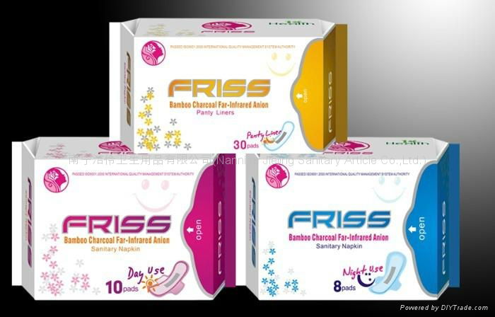 "Friss "Anion Series Sanitary Napkin 