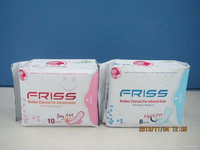 Supply Far-IR Series Sanitary Napkins and OEM processing