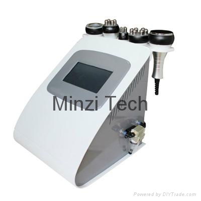 RF and cavitation body shaping slimming machines