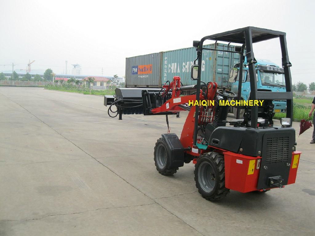 CE wheel loader HQ908 with Perkins engine 2