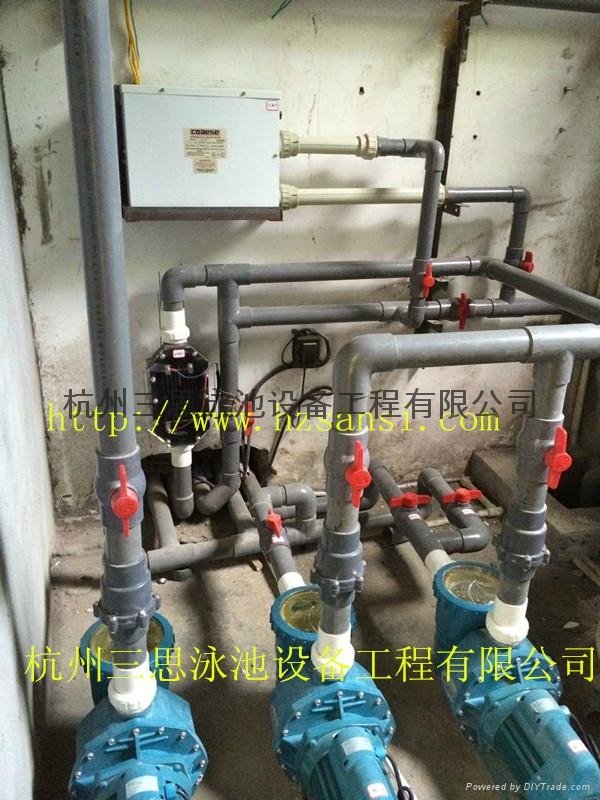 供应浙江游泳池水处理设备工程 3