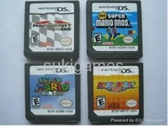 Mario Bros/Mario Kart DS/Mario Party DS/Mario 64 DS  ds game  retail package 