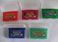 Pokemon games GBA Game for NDSL GBA Console mix order 