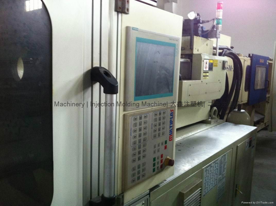 Multiplas 200t (wide platen) Double Colour  used Injection Molding Machine 2