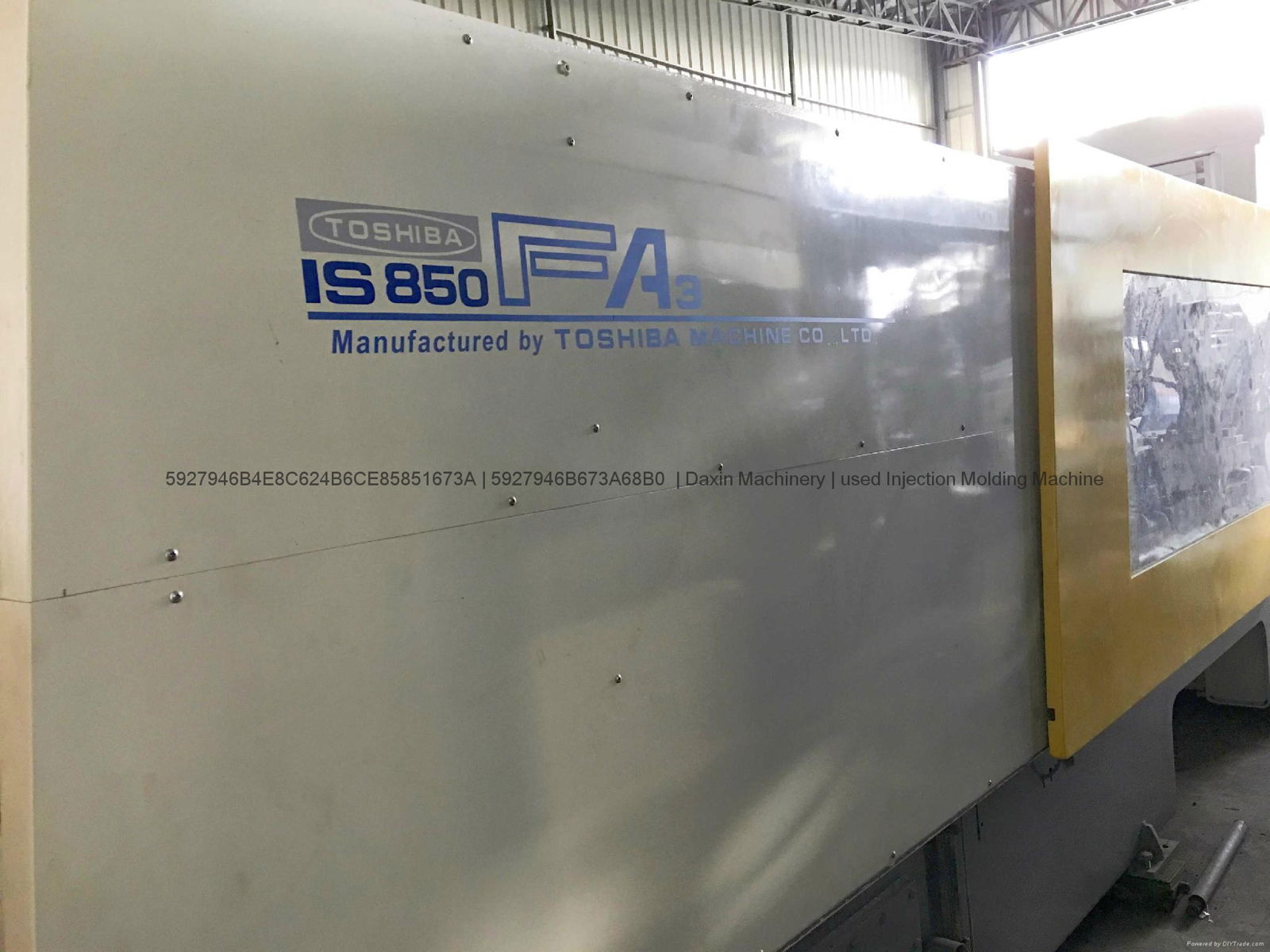 Toshiba 850t used Injection Molding Machine