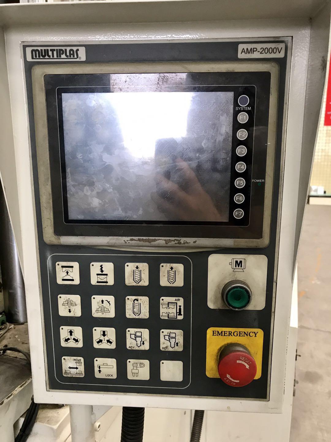 臺灣百塑120噸二手立式注塑機 2