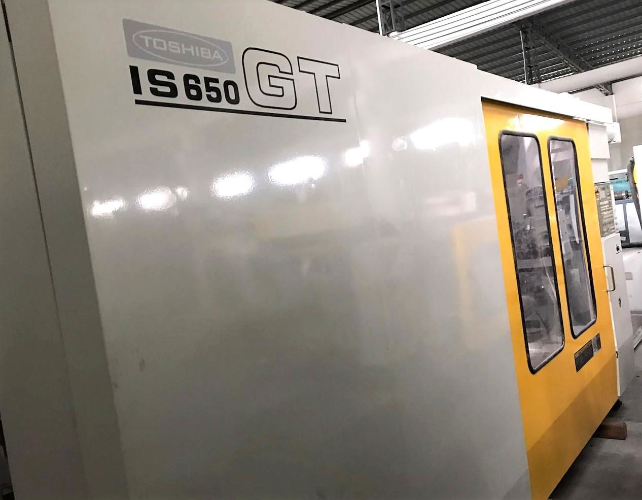 Toshiba 650t (IS650GT) Used Injection Molding Machine