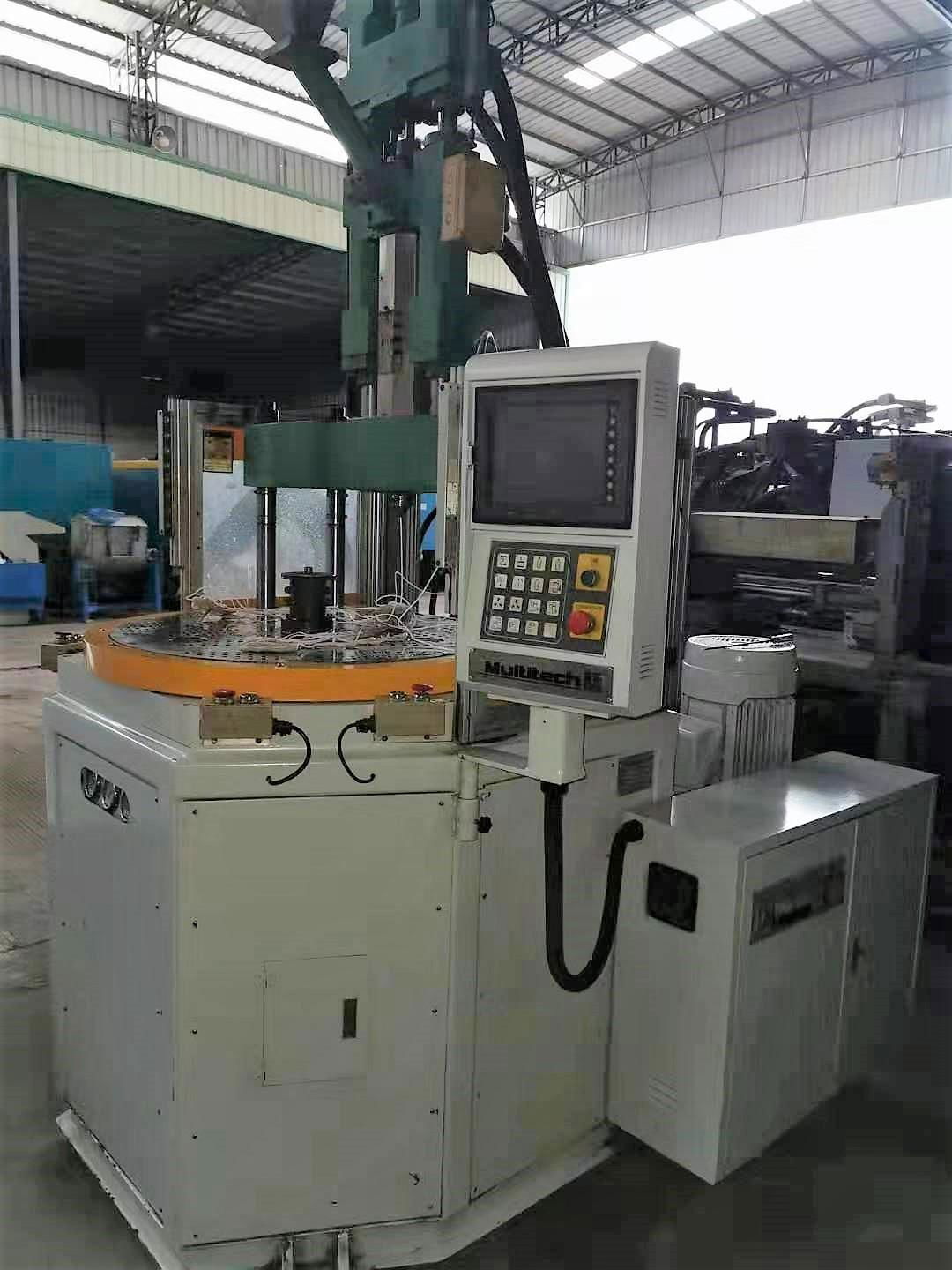 Taiwan Ultitech 55t (rotary table) Used Vertical Injection Molding Machine 4
