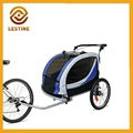 2-in-1 collapsible 2-Seater Baby Stroller Jogger / Bicycle Trailer w Pivot Wheel