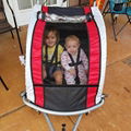 2-in-1 collapsible 2-Seater Baby Stroller Jogger / Bicycle Trailer w Pivot Wheel