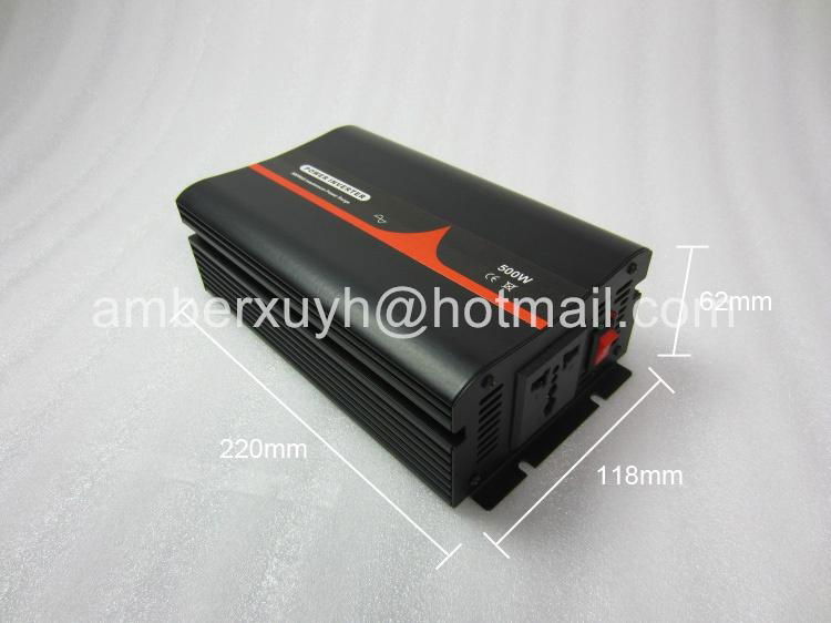 DC12V to AC230VAC 50Hz 500W Pure Sine Wave Power Inverter