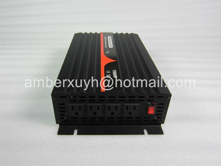 120V 60HZ 1500W Pure Sine Wave Off Grid Inverter 12V 2