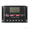 Low price easy install 30A 12V/24V solar charge controller