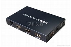 HDMI矩陣HIFI4分2