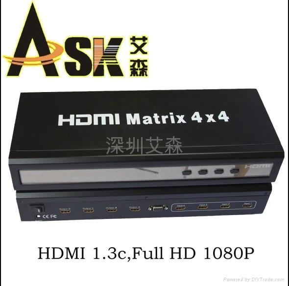 HDMI矩阵4分4