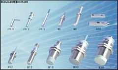 M12电感式圆柱形接近传感器