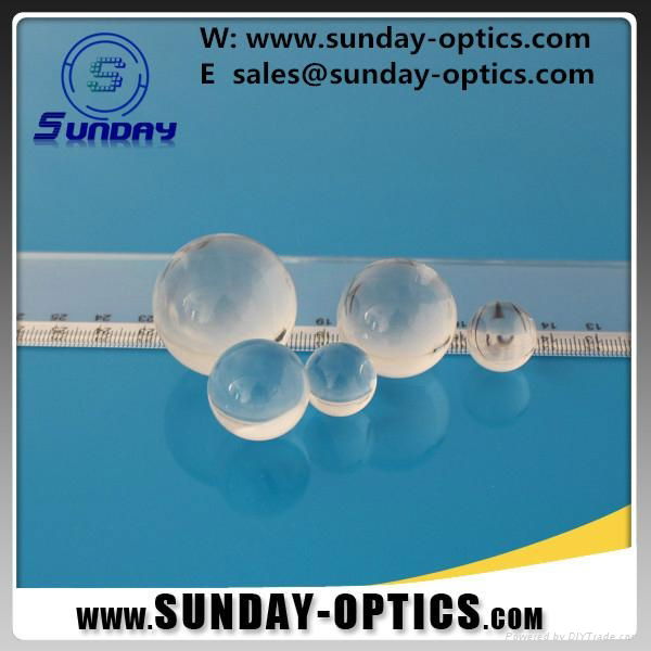 Optical Glass ball lens,half ball lens (BK7,Fused silica)