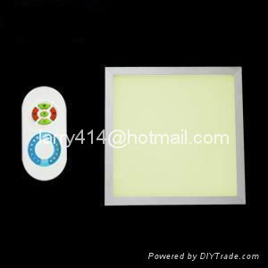 48W 60x60CM Dimmable Color Temperature Changing LED Panel Lights with Dimmer 2