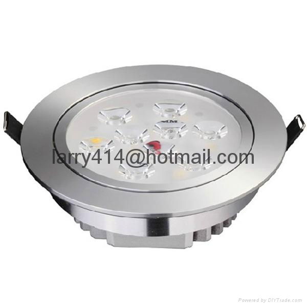 High Efficiency 7w LED Ceiling Downlights Lamps For Restaurant  2