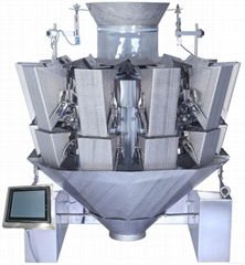 10 heads sticky products multihead weigher