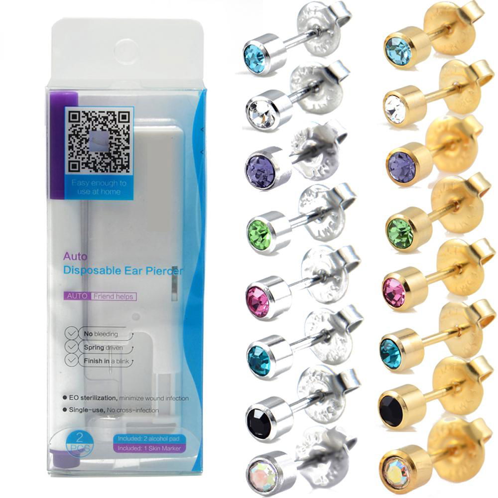 Self Use Disposable Ear Piercer 4