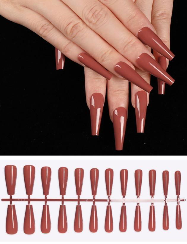 False nail Extra long Coffin nail tips  5