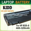 laptop battery for HP EliteBook 8530p