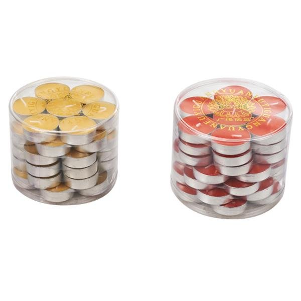  Mini  Soy Wax Buddhism Candles with cup 3