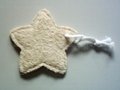 NATURAL LOOFAH IN STAR SHAPE