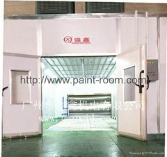 Furniture Water Curtain Spray Booth Hot Sale (QX3000)