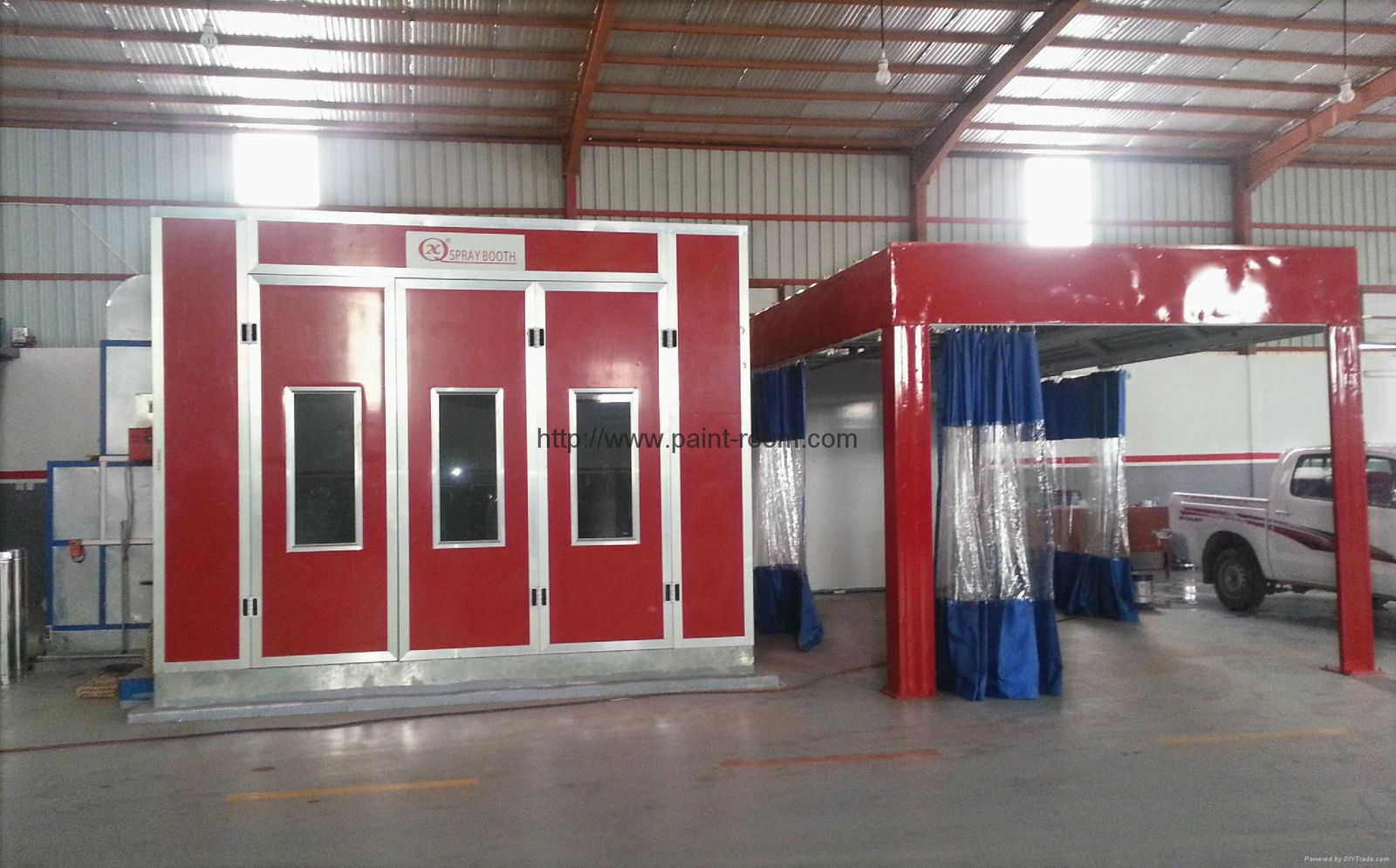 Infrared Car Spray Paint Booth 