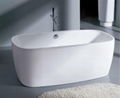 Italy modern acrylic freestanding bathtub