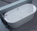 Italian Design Freestanding Acrylic Bathtub 3