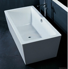 Acrylic Seamless Freestanding Bathtub