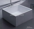 方形一體浴缸