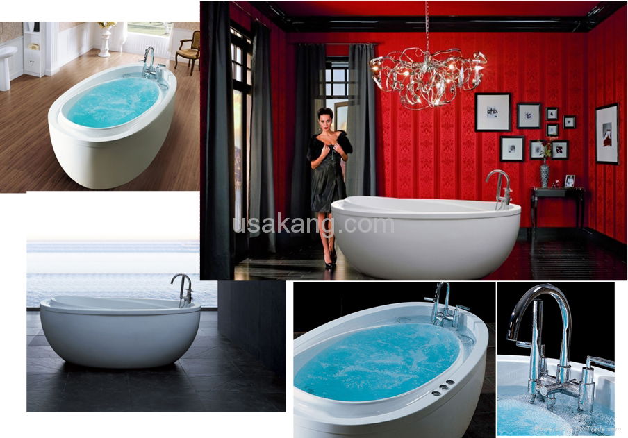 Luxury Massage Whirlpool Bathtub 2