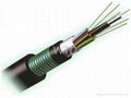 Fiber optic cable outdoor GYTS-24F drop