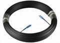 FTTH drop cable patch cord SC/APC optical transmitter EYDFA drop cable factory  3