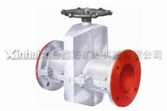 Abrasion-resistant pinch valve