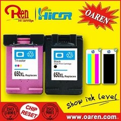 New Product Ink Cartridge for HP 650 Color XL High Capacity