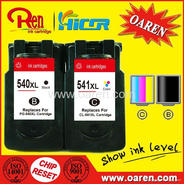 for Canon CL-541XL cl 541 Ink Cartridges Show Ink Level