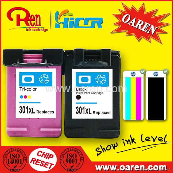 for HP301xl ink cartridge New VersionChip  Reset Ink Level
