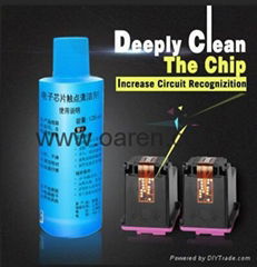 printing cleaning solution liquid cleaner to protect the surface of chips circut