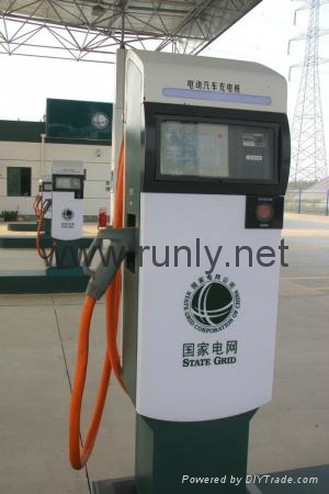 小區單位電動汽車立式交流充電樁 4