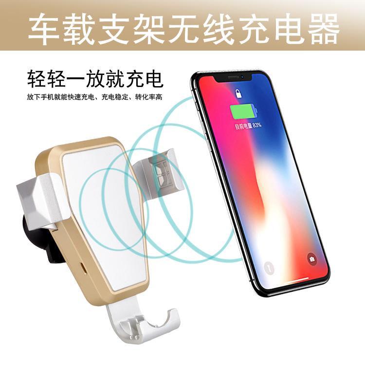 IphoneX Fast Car Wireless Charger Wireless Charging Pad Wireless Charge Standing