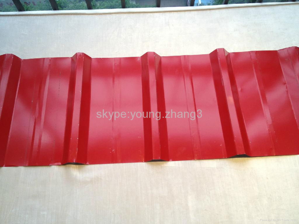 Corrugated iron sheet